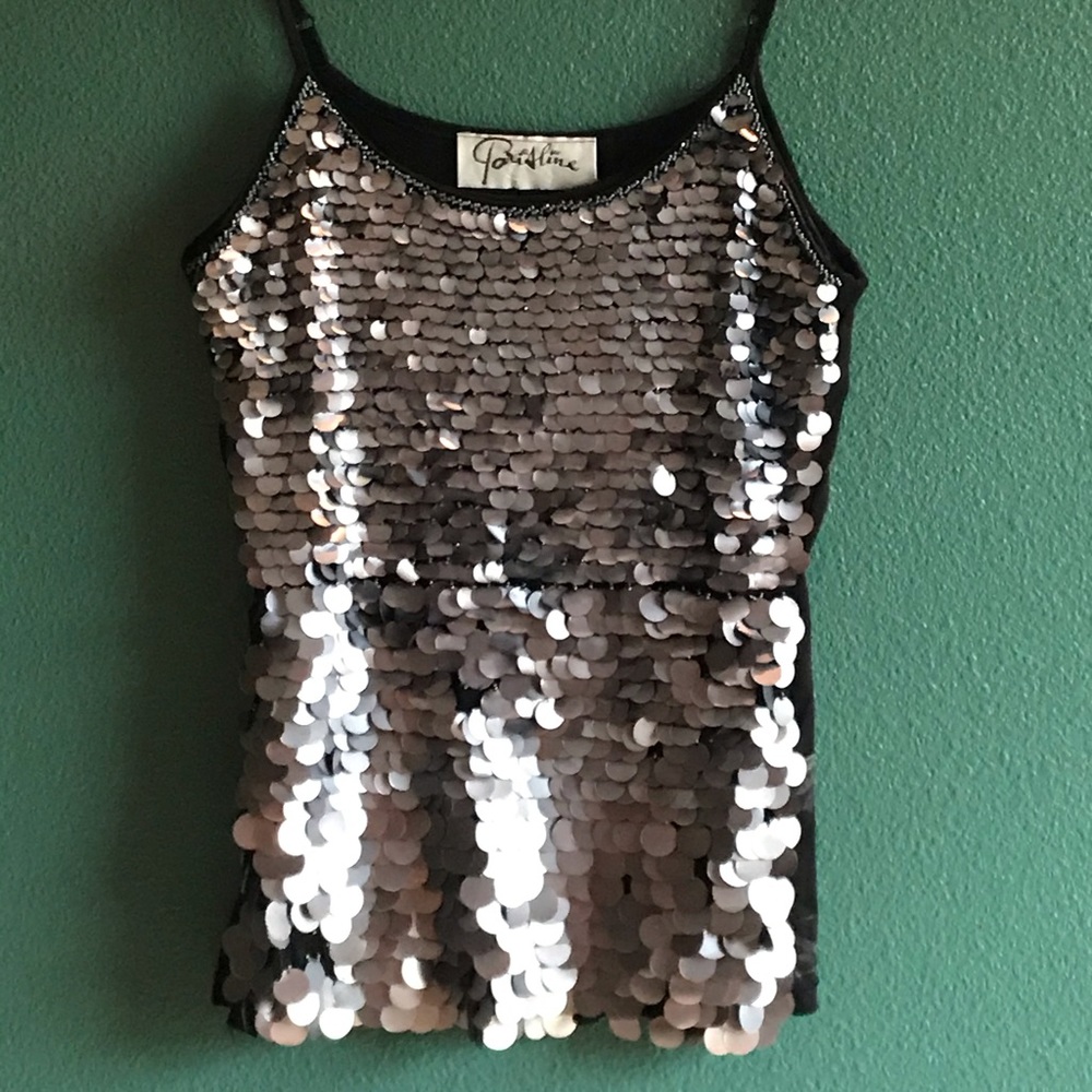 Parisline sequined tank top